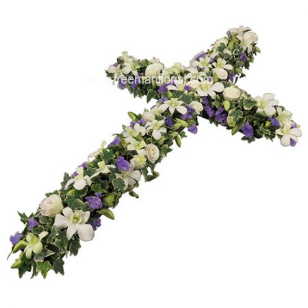 Peace and Prayers Casket Cross (WCO01)