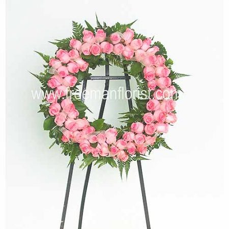 Elegant Remembrance Standing Wreath (WR01)